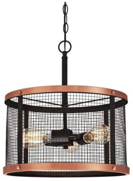 Westinghouse 63327 - Lampadario a sospensione con catena EMELIE 3xE27/60W/230V