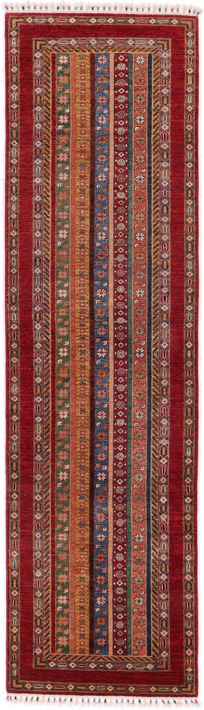 Samarkand Tappeto 90x320 (Afghanistan) Annodato A Mano