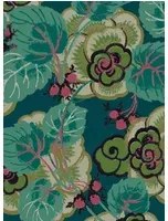 Rosen Tapete Suzanne von Isidore Leroy - Vert