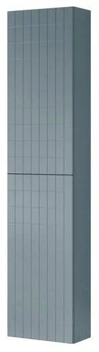 Colonna per mobile bagno Pixel Grid 2 ante P 27 x L 30 x H 160 cm indaco
