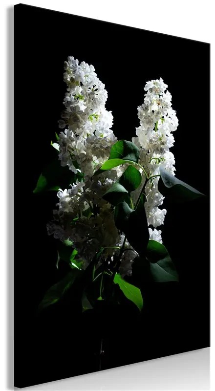 Quadro Lilacs at Night (1 Part) Vertical