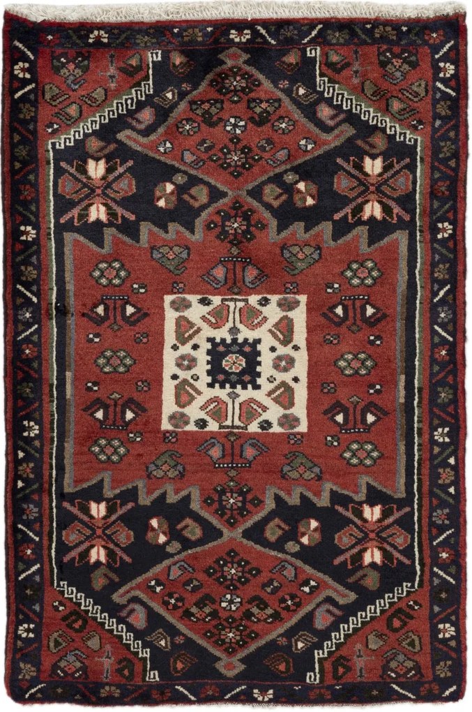 Persian Tappeto 120x80 (Iran) Annodato A Mano