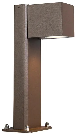 Lampada da terra smart da esterno marrone ruggine 30 cm IP44 incl. WiFi GU10 - Baleno