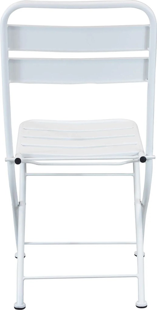 ROMANUS - sedia da giardino pieghevole salvaspazio in ferro