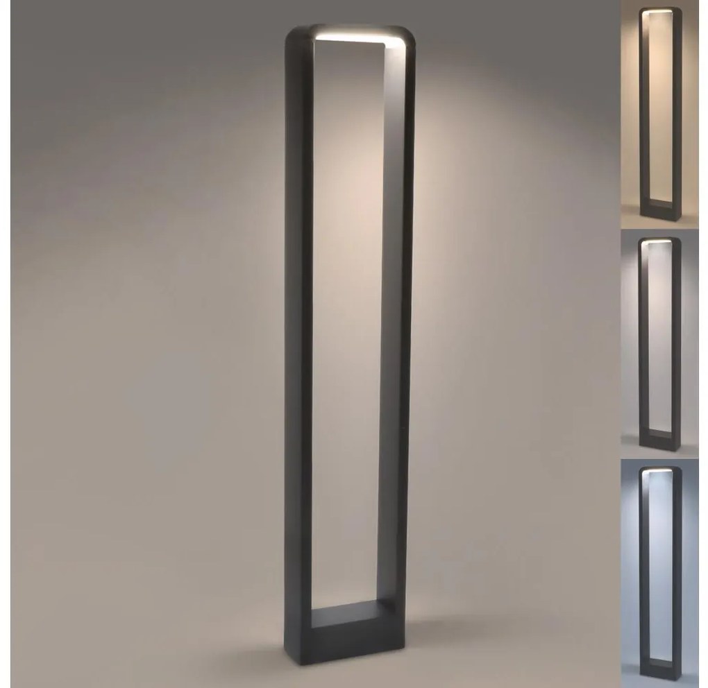 Brilagi-Lampada LED da esterno BARI LED/7W/230V 3000/4000/6000K antracite IP54 80 cm