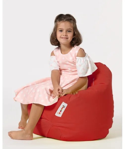 Pouf 60x60 cm rosso