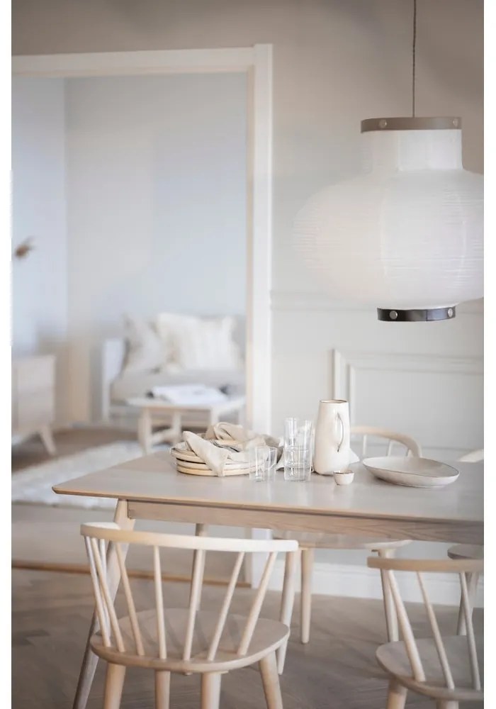 Tavolo da pranzo pieghevole con piano in rovere 190x90 cm Yumi - Rowico