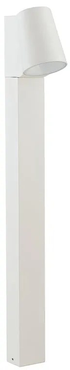 Lampione da giardino LED, Sintesi H 62.5 cm, bianco 400 LUMEN, IP44 INTEC