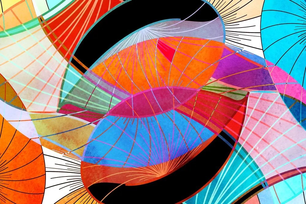 Quadro su tela – Astrazione colorata