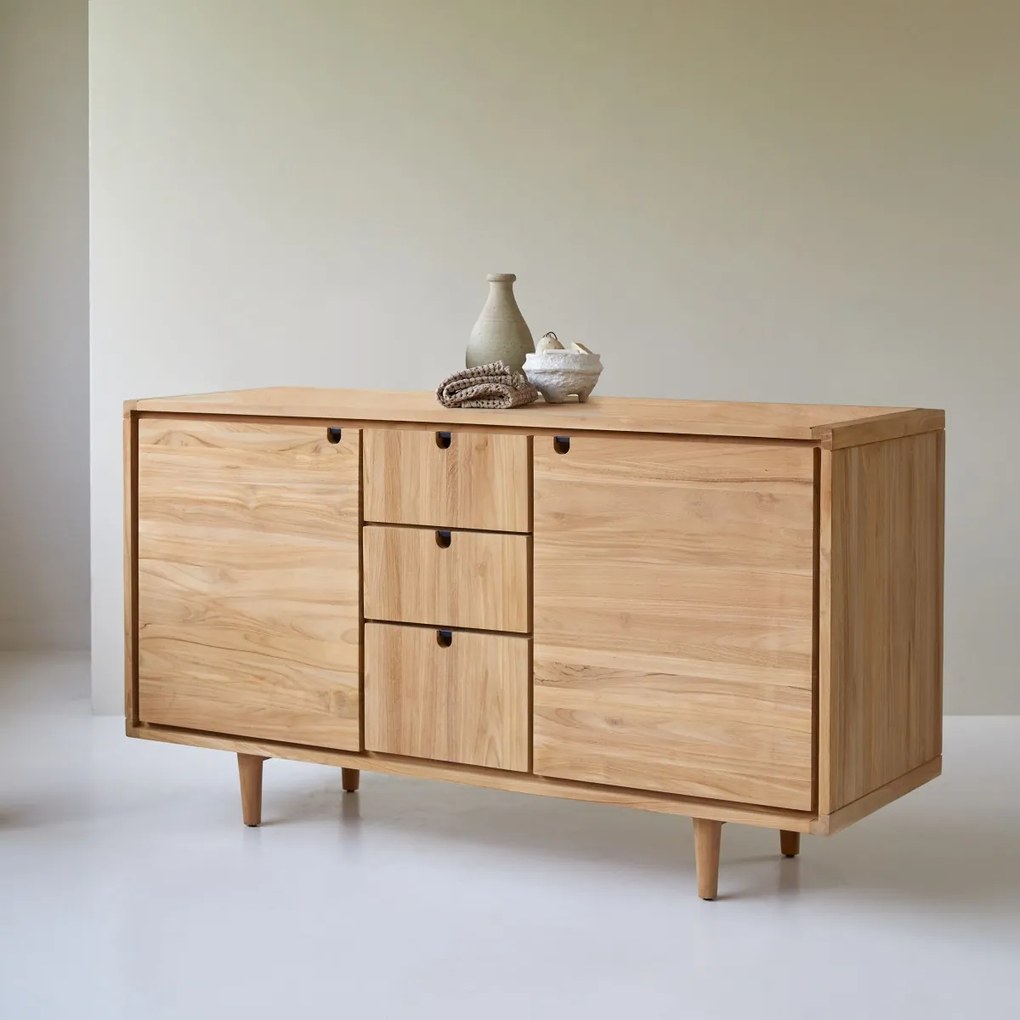 Tikamoon - Mobile contenitore in legno di teak 145 Jonàk
