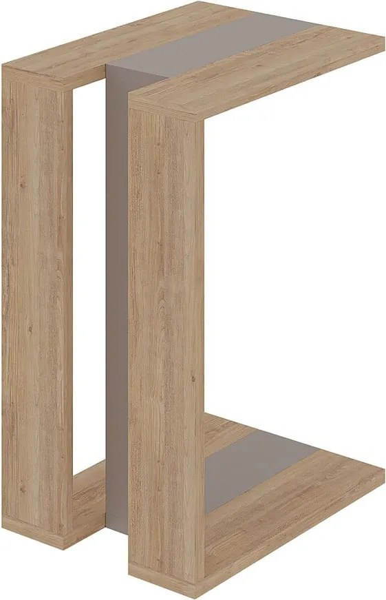 Tavolino in rovere 40x30 cm Macha - Marckeric