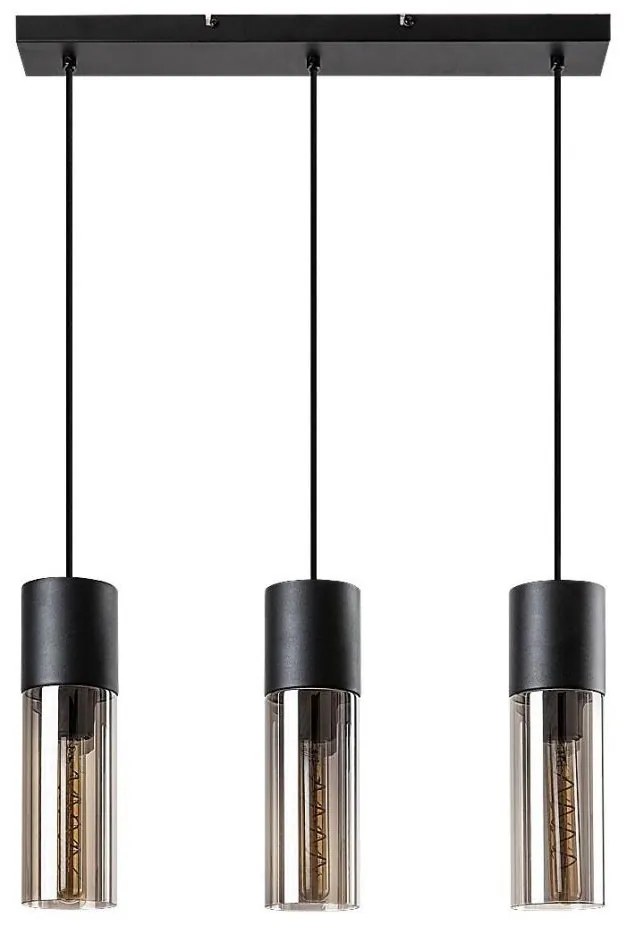 Rabalux 72053 - Lampadario a sospensione con filo RONNO 3xE27/25W/230V