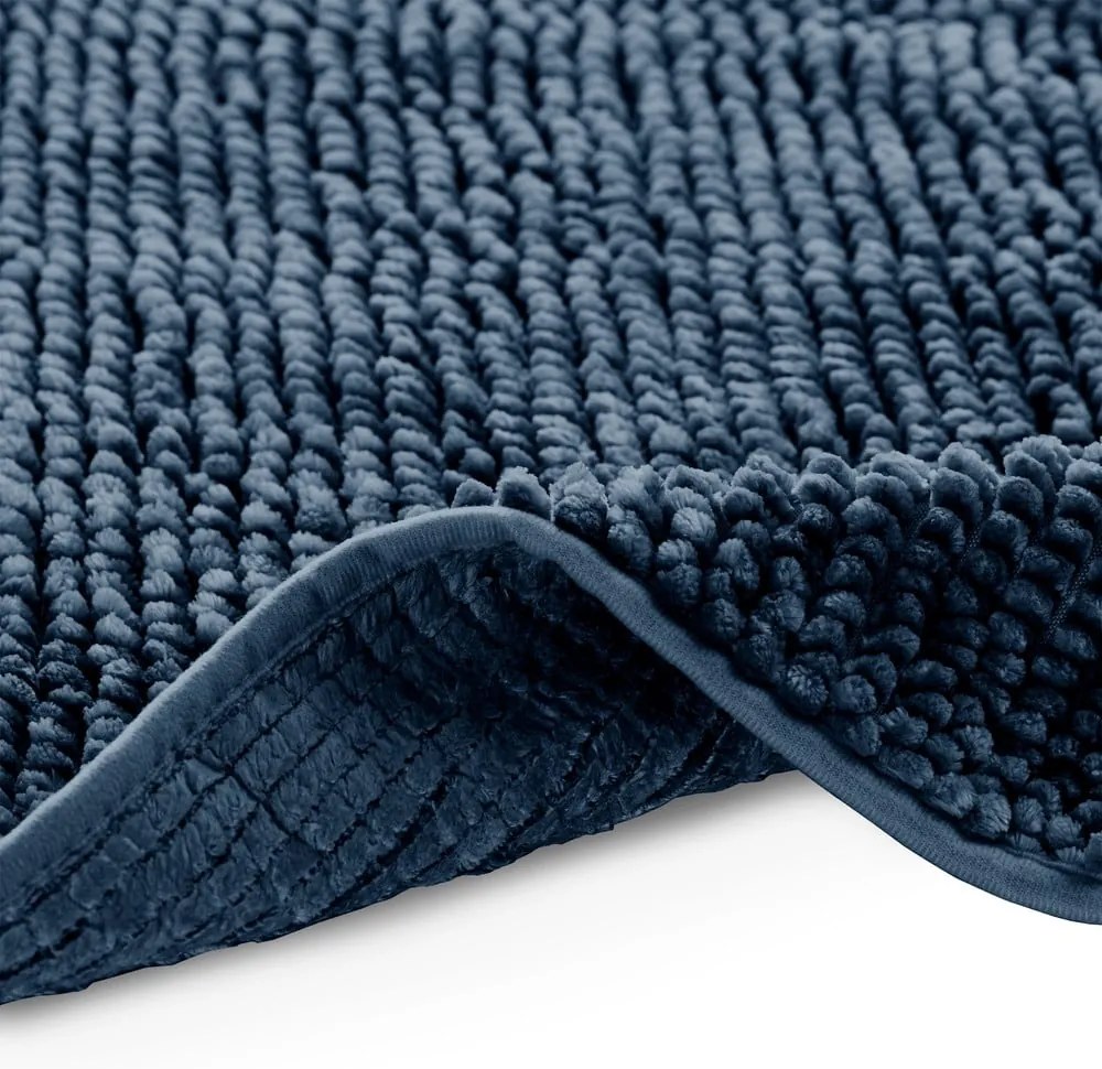 Tappetino per il bagno blu scuro 70x120 cm Bati – Restilo