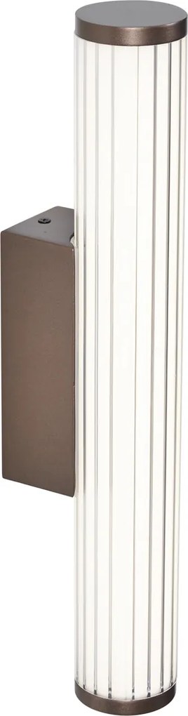 Lampada da parete retrò bronzo 40 cm incl. LED IP44 - Coco