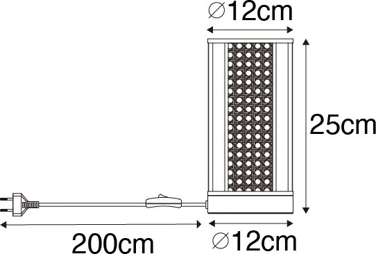 Lampada da tavolo orientale bianca con rattan 12 cm - Akira