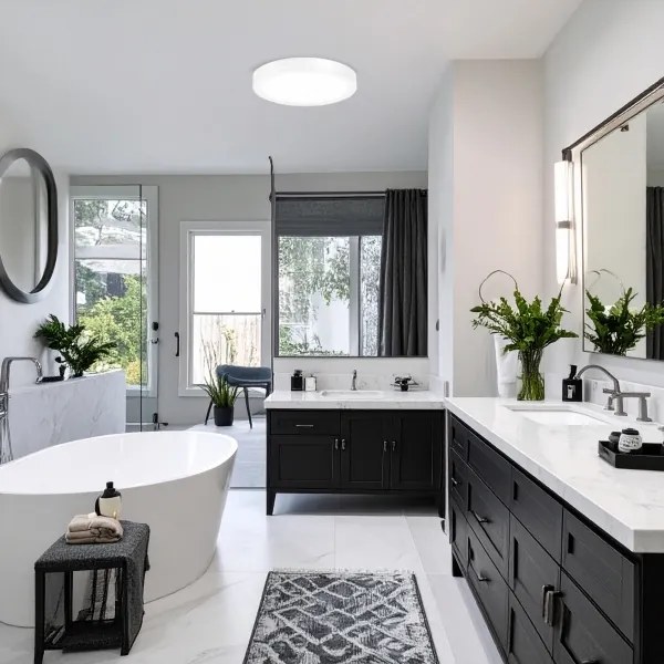 Solight WD244-W - Pannello LED 2 in 1 24W/230V 3000/4000/6000K Ø 30 cm IP54 bianco