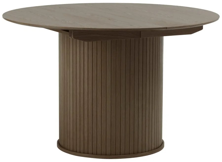 Tavolo da pranzo rotondo allungabile ø 120 cm Nola - Unique Furniture