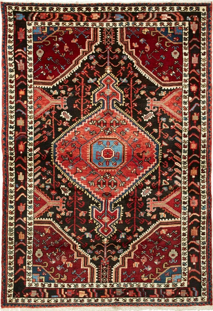 Hamedan Tappeto persiano 160x120 (Iran) Annodato A Mano