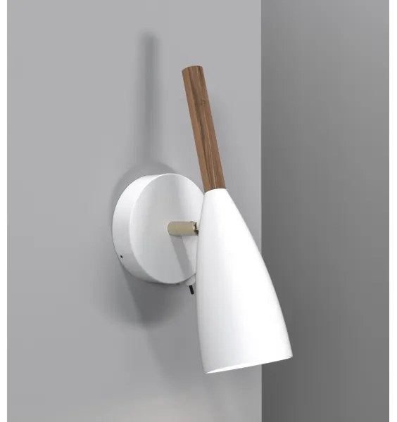 DFTP by Nordlux - Faretto da parete PURE 1xGU10/8W/230V bianco