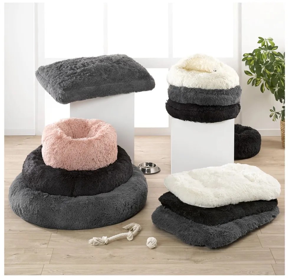 Cuccia nera ø 75 cm - Love Story