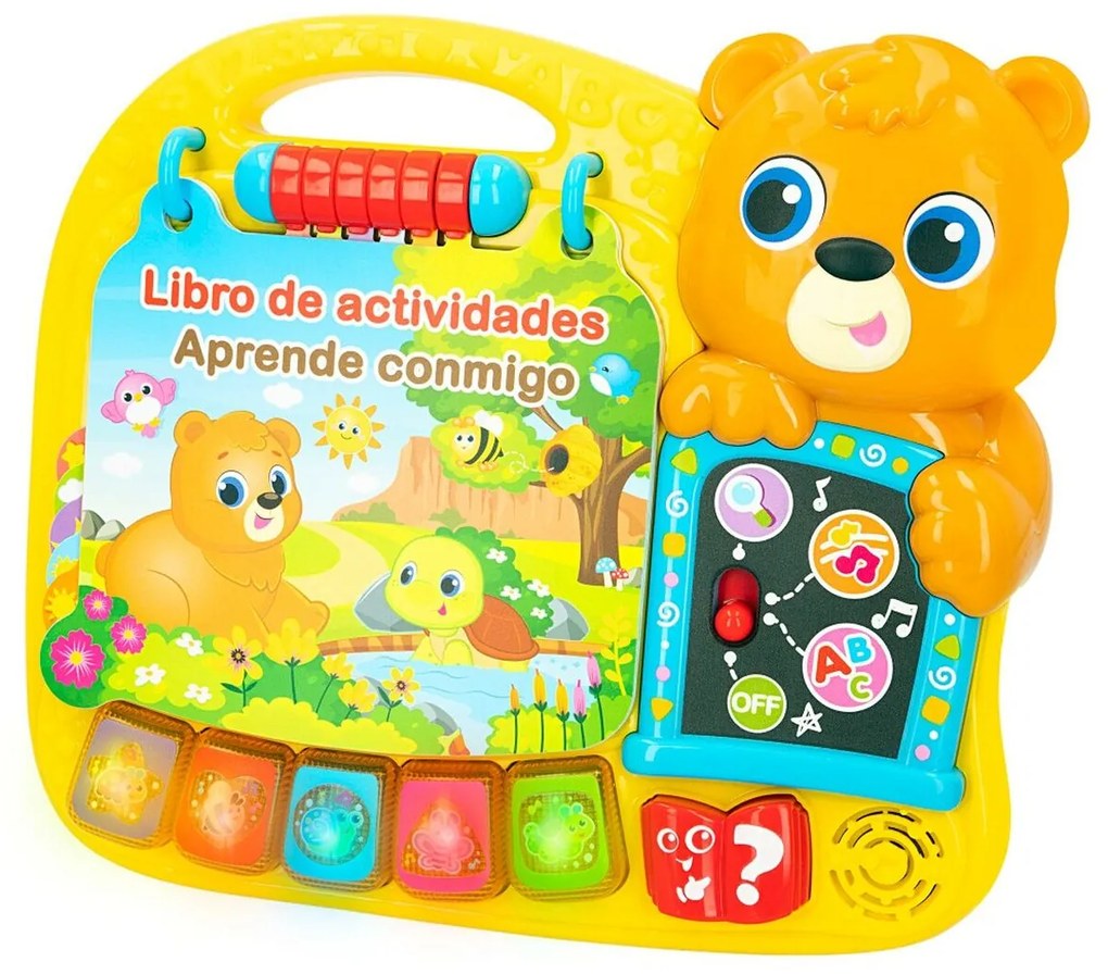 Libro interattivo per bambini Winfun 26,5 x 4,5 x 23,5 cm ES (4 Unità)