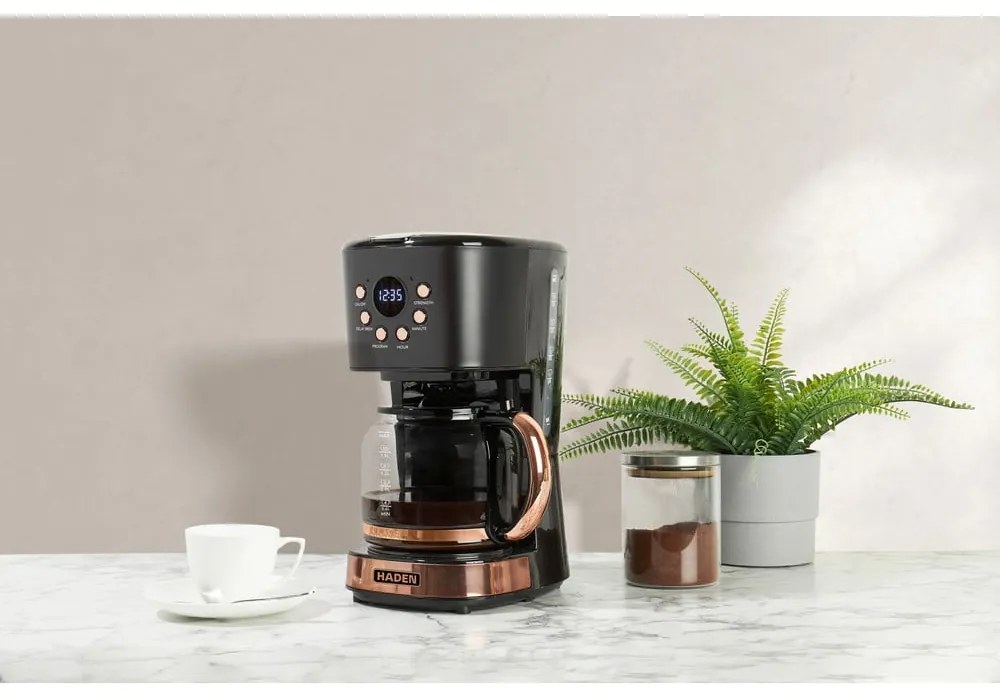 Macchina da caffè in nero-rame - Haden