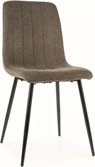 Sedia Alan Brego oliva77/nero