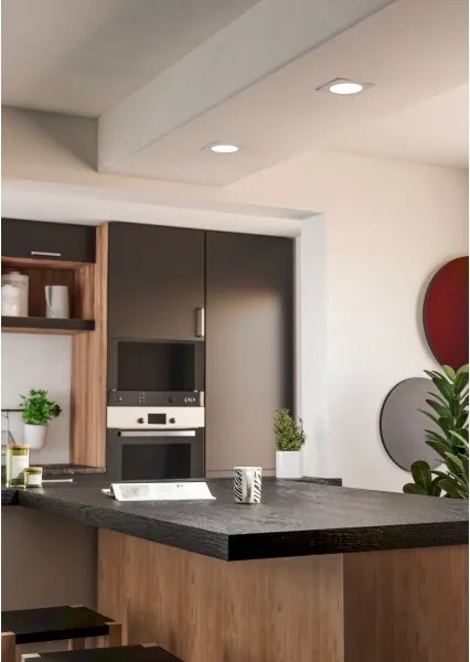 Eglo 901399 - Faretto da incasso LED FUEVA LED/6,3W/230V 11,9x11,9 cm bianco