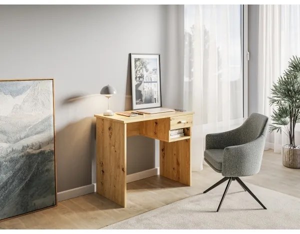 Scrivania RICO in rovere artisan