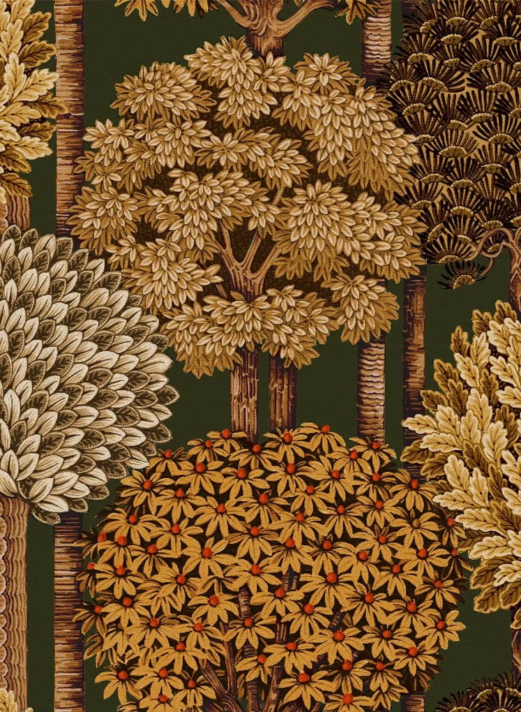 Arte International Carta da parati Mont Royal - Green Golds