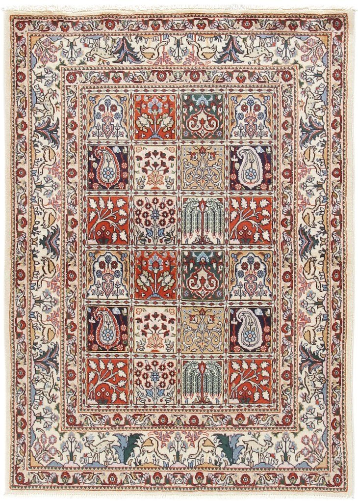 Moud Tappeto persiano 100 x 140 (Iran) Annodato A Mano