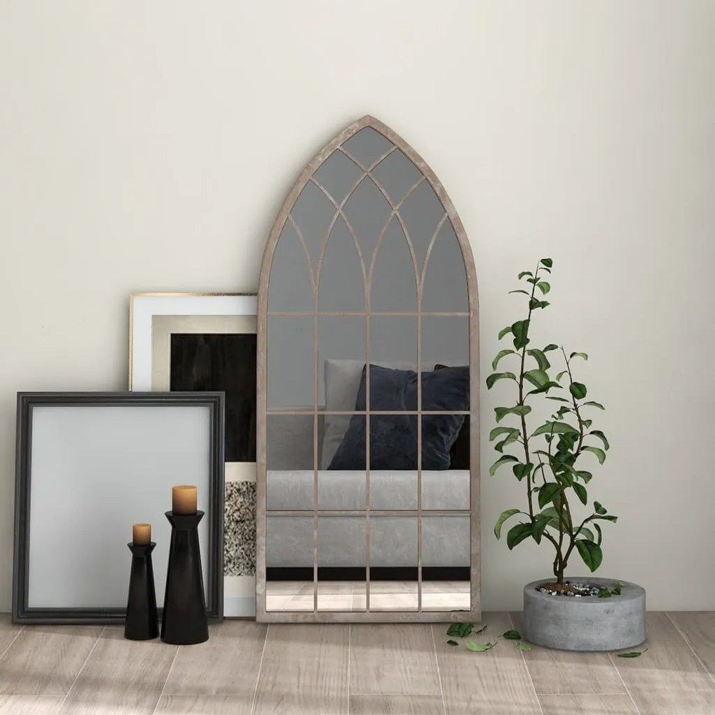 Specchio Sabbia 100x45 Cm İn Ferro Per Uso Interno /