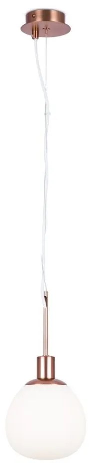 Maytoni MOD221-PL-01-G - Lampadario a sospensione con filo ERICH 1xE14/40W/230V rame