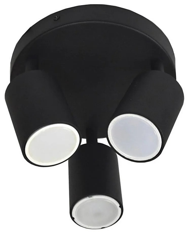 Luce Spot FARGO 3xGU10/30W/230V nero