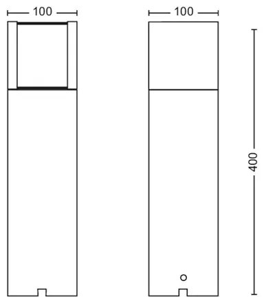 Philips ARBOUR LED lampada esterna 6W 12V 2700K IP44