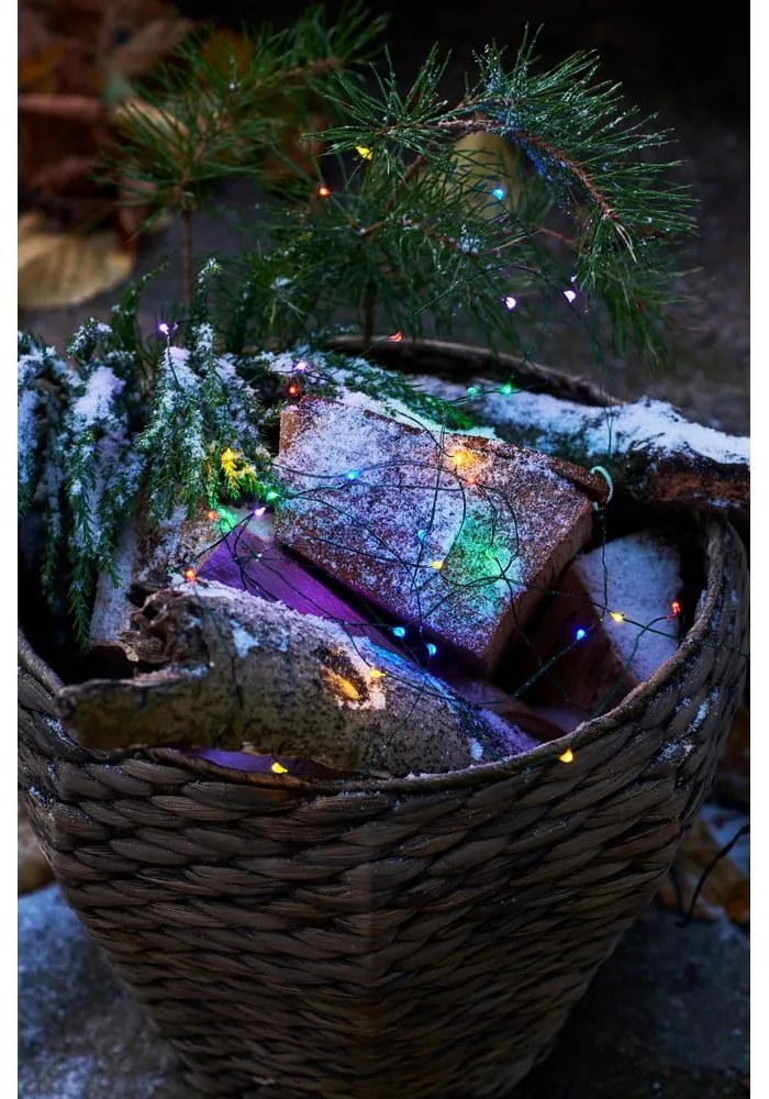 Catena luminosa 40 lampadine lunghezza 390 cm Knirke - Sirius