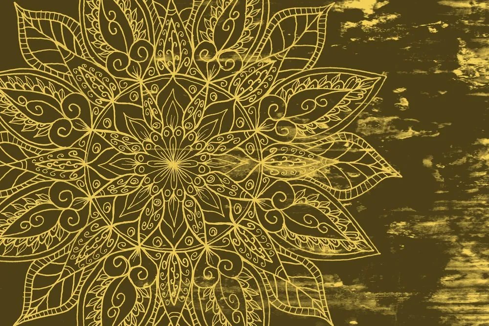 Quadro su tela – Texture Mandala