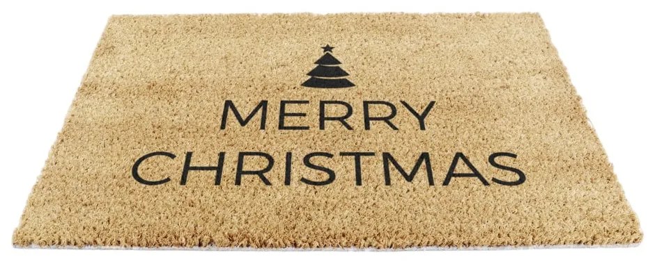 Zerbino in cocco con motivo natalizio 40x60 cm Merry Christmas - Artsy Doormats