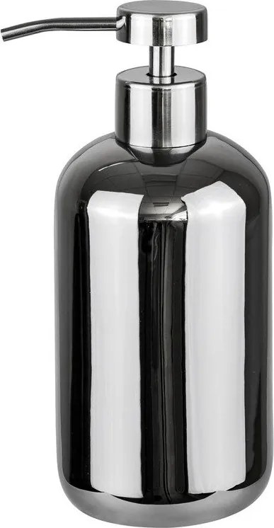 Dispenser per sapone argentato in ceramica 200 ml Lotus – Mette Ditmer Denmark