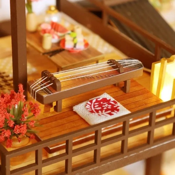 2Kids Toys - Miniatura villa Sakura elegante, 2xAAA