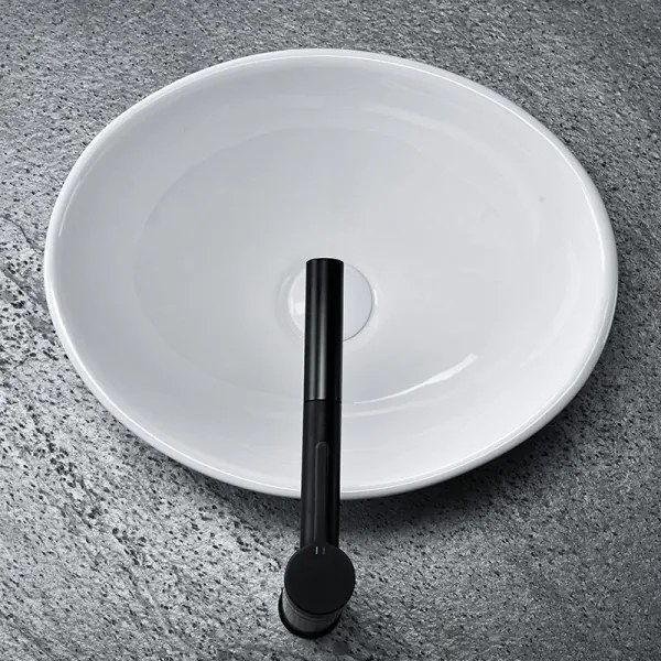 REA-U0133 - Lavabo da appoggio SOFIA 34,5x41 cm ceramica/bianco lucido