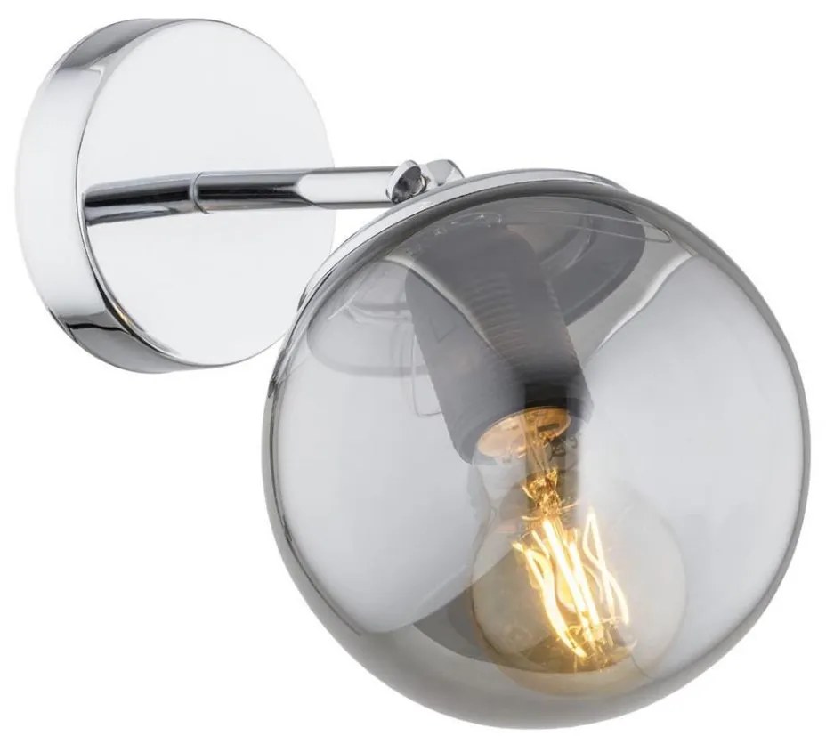 Argon 3989 - Applique SATELITE 1xE27/15W/230V cromo lucido/grigio