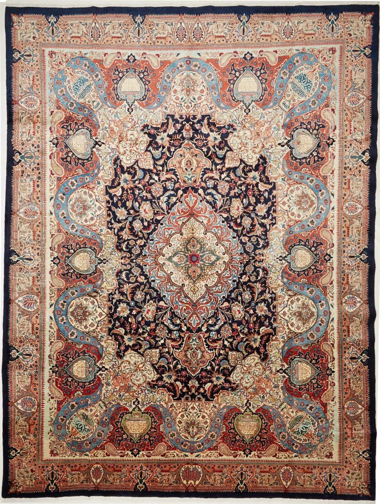 Kashan Tappeto persiano 400 x 300 (Iran) Annodato A Mano