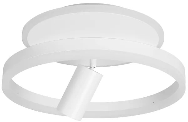 Plafoniera LED LED/38W/230V + 1xGU10/30W bianca