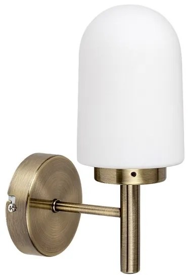 Rabalux 71060 - Applique da bagno ZENKAI 1xE14/10W/230V IP44 bronzo