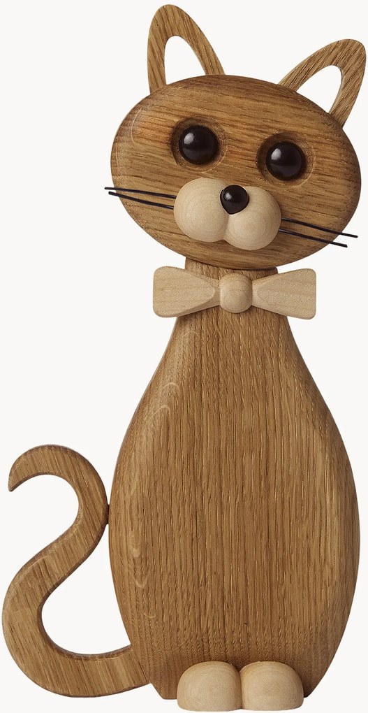 Oggetto decorativo in legno di quercia fatto a mano Hanging Lucky
