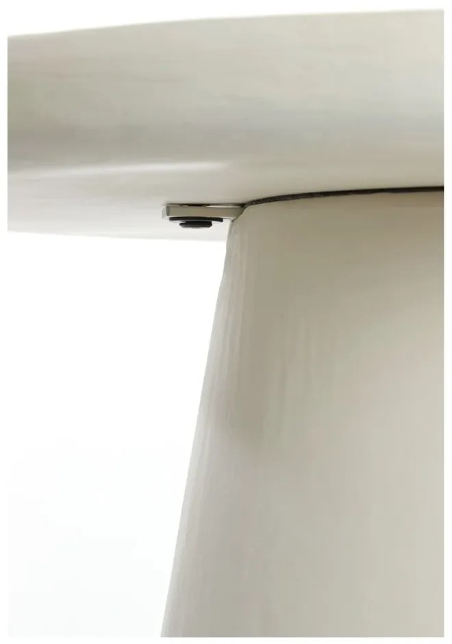 Tavolino rotondo bianco ø 70 cm Kulona - Light &amp; Living