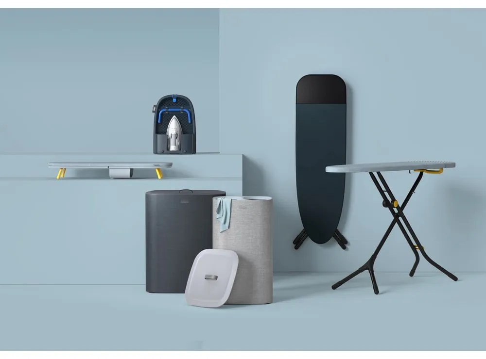 Cesto per biancheria in tessuto grigio, 60 l Tota - Joseph Joseph