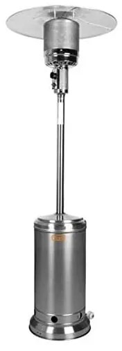 Fungo - Riscaldatore da Esterno - Acciaio Inox - 14kw - Nero - 71300