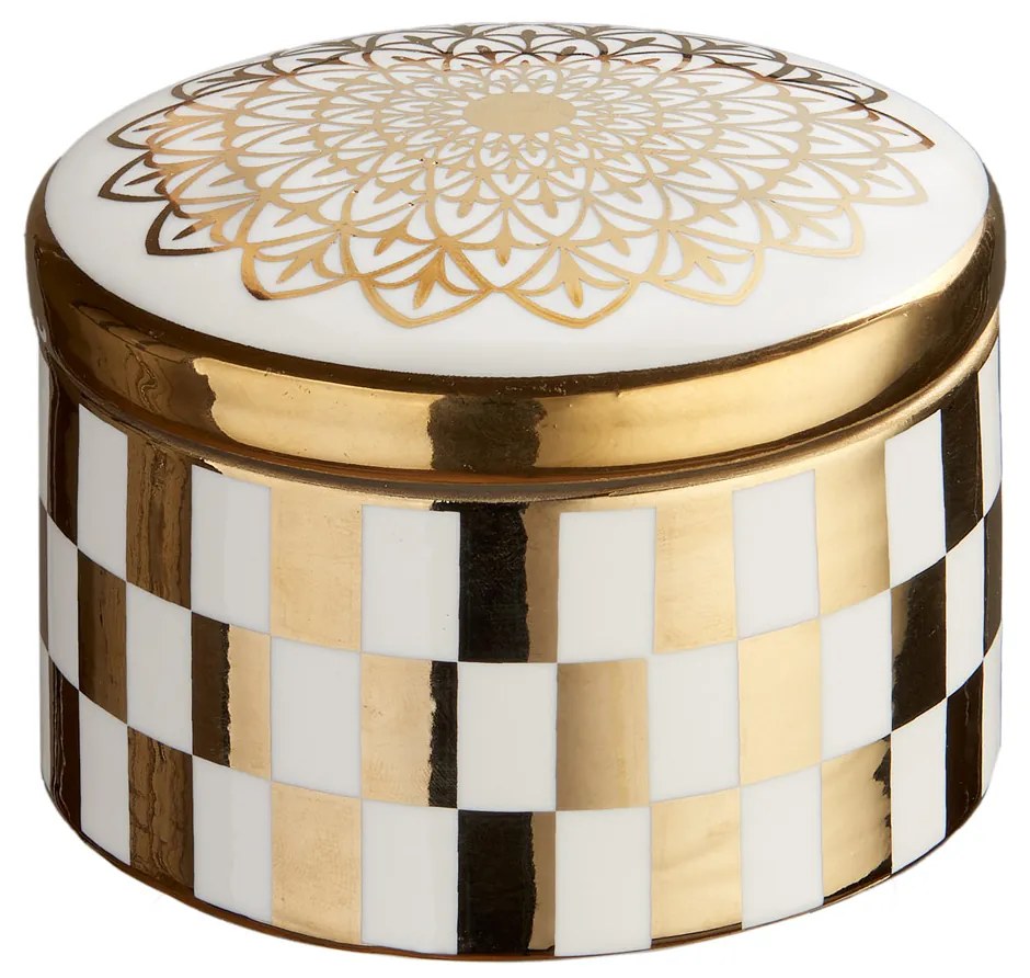 L'ocanera piccola scatola portagioie in ceramica "Scrigni preziosi" - 3 decori 2